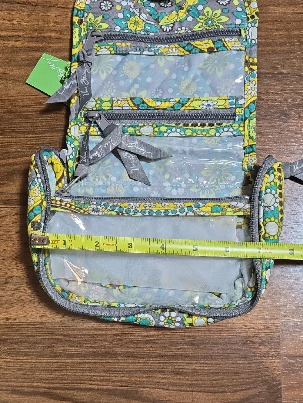 Vera Bradley Mini Hanging Organizer - Lemon Parfait